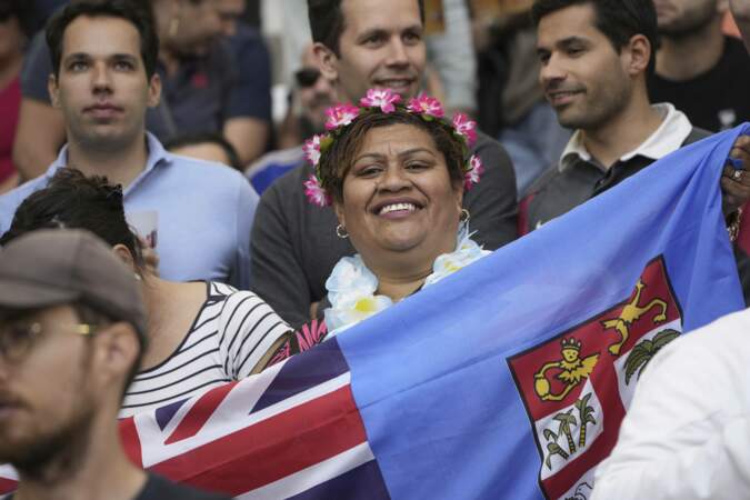 Il y avait aussi des supporters fidjiens dans les tribunes