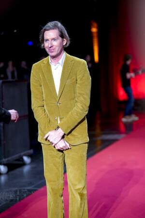 Wes Anderson lors de la cérémonie d’ouverture de la 15ème édition du Festival du film Lumière à Lyon, le 14 octobre 2023