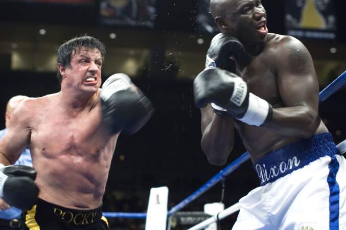 Dans Rocky Balboa (2006), Sylvester Stallone affronte Mason Dixon interprété par un vrai boxeur, Antonio Tarver, médaillé de bronze aux J.O. d'Atlanta en catégorie mi-lourd (1996).