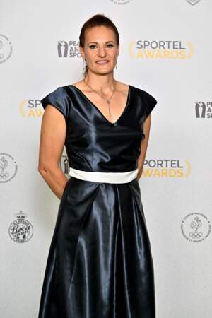 L'athlète française Mélina Robert-Michon a, elle aussi, remis un prix lors de cette cérémonie, le Jury Special Prize.