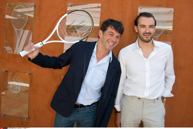 En 2010, il s'est rendu à Roland-Garros et a pris la pose avec l'animateur Stéphane Plaza.