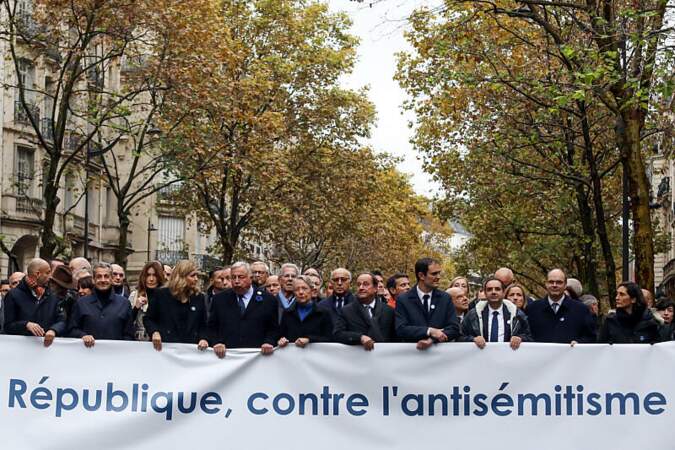Ce dimanche 12 novembre avait lieu la marche contre l'antisémitisme à Paris, organisée par les présidents de l'Assemblée nationale et du Sénat. Elle visait à répondre aux menaces et agressions dont la communauté juive française est la cible ces dernières semaines, dans un contexte de conflit entre Israël et le Hamas.  