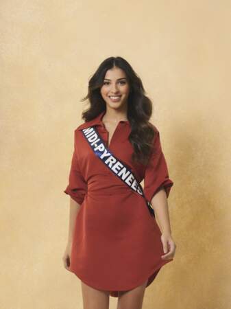 Miss Midi-Pyrénées 2023, Nadine Benaboud, est âgée de 22 ans