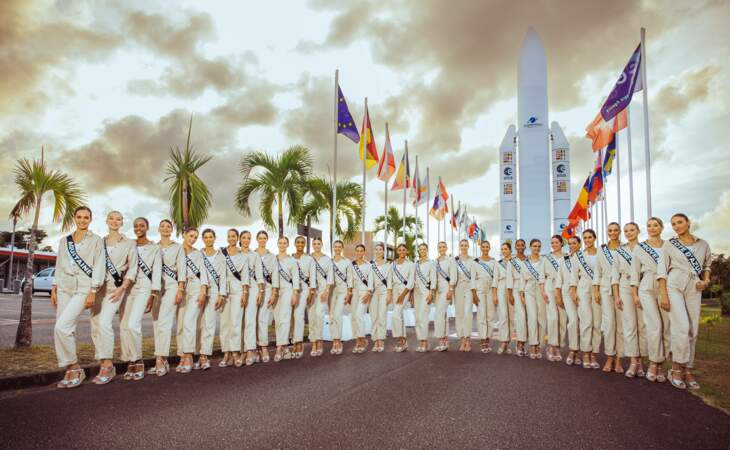 Les 30 miss régionales ont aussi pu vivre une expérience unique lors du voyage en Guyane.
