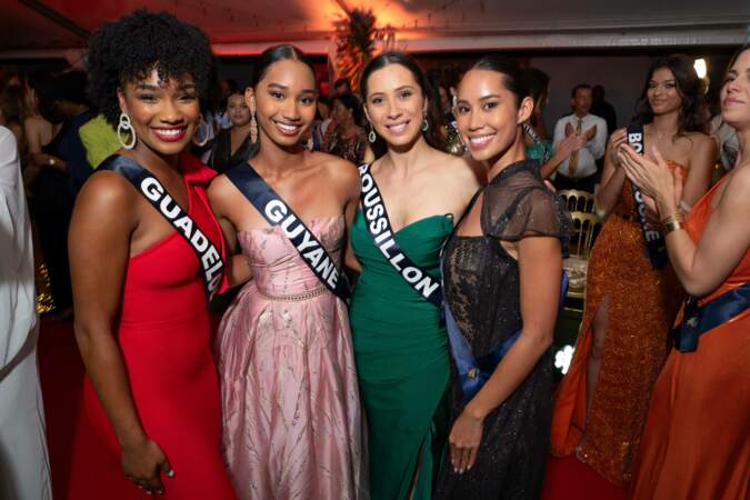 Miss Guadeloupe, Miss Guyane, Miss Roussillon et Miss Tahiti étaient également présentes.