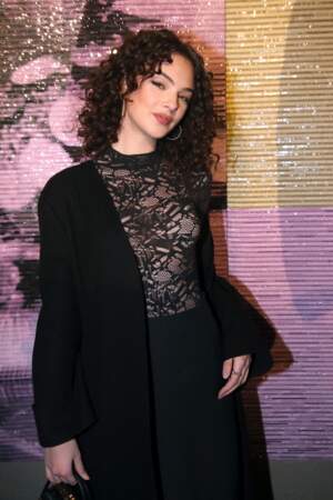 Elle participe à de nombreux évènements de mode, comme ici en janvier 2023 lors du défilé de mode Haute-Couture Christian Dior à Paris
