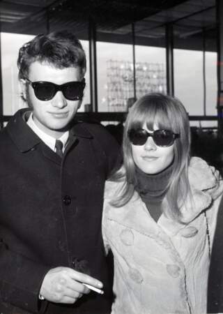 Johnny Hallyday épouse Sylvie Vartan en 1965
