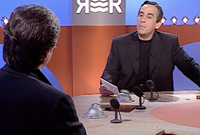 Avec "Rive Droite /Rive Gauche" (Paris Première), Thierry Ardisson retrouve en 1997 le chemin plus classique des studios télé