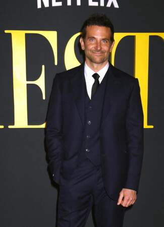 Bradley Cooper présentait son film Maestro, à voir en France fin décembre sur Netflix, mardi 12 décembre à Los Angeles