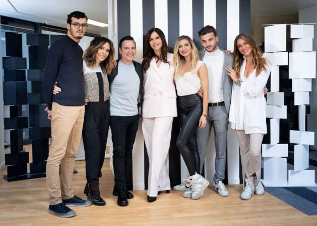 Alessandra Martines et les six personnalités se sont retrouvés au mois de novembre dans les locaux de Canal+