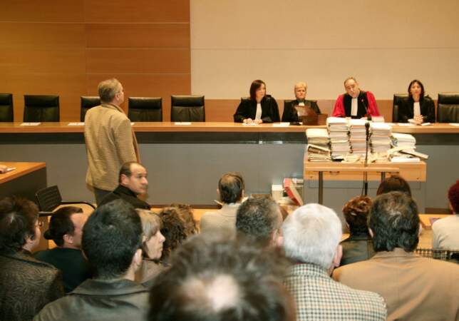 Ouverture du procès de Maurice Agnelet en 2006 accusé du meurtre d'Agnès Le Roux 