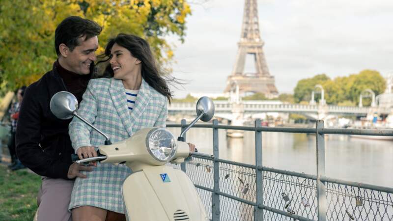 Le braqueur y trouve l'amour à Paris avec la jolie Camille. Un point commun entre Pedro Alonso et son personnage !
