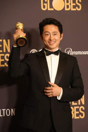 Steven Yeun a été sacré Meilleur acteur dans une mini-série pour "Acharnés"