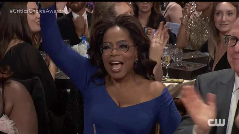Oprah Winfrey a remis un prix lors de la cérémonie