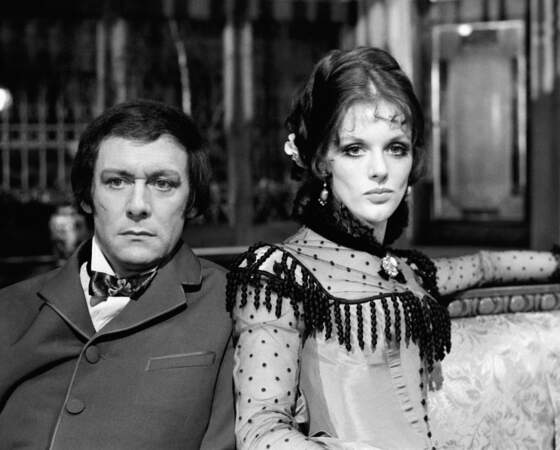 Anny Duperey et Maurice Ronet en 1971 dans le téléfilm "L'heure éblouissante"