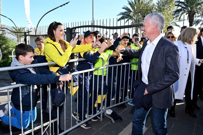 Didier Deschamps a profité de la clôture de l'opération Pièces Jaunes pour saluer ses fans niçois