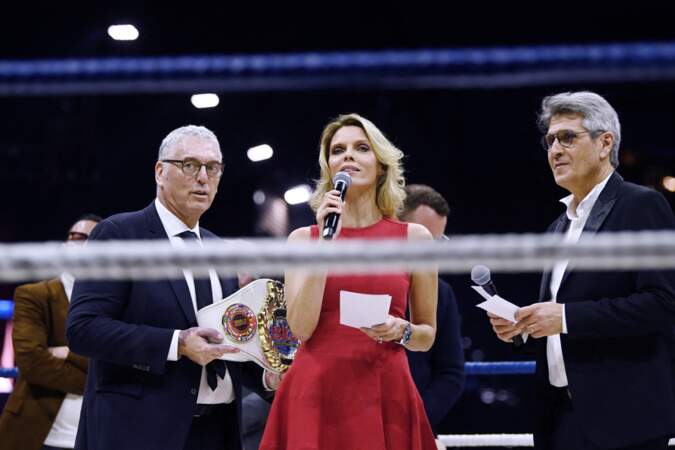 Ce jeudi 8 février, Sylvie Tellier était présente au Grand Palais Éphémère à Paris pour un évènement sportif