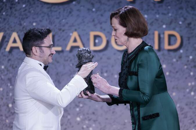 L'actrice a reçu le prix Goya Internacional, un prix honorifique pour l'ensemble de sa carrière