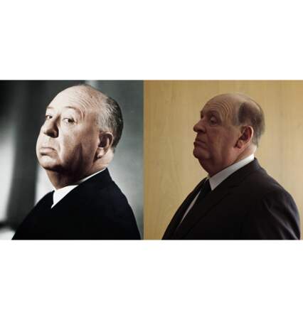 Alfred Hitchcock alias Anthony Hopkins dans Hitchcock en 2013.