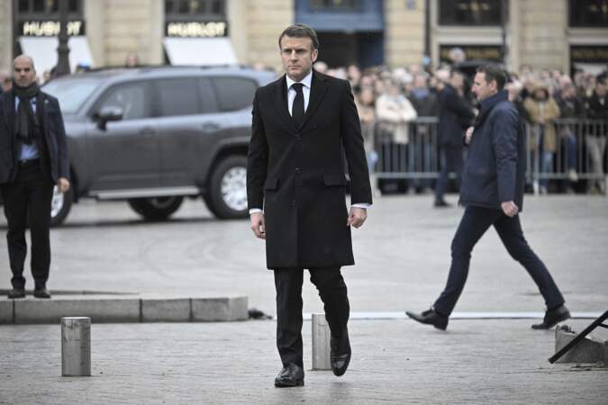 Emmanuel Macron a présidé l'hommage national rendu à l'ancien ministre de la Justice, Robert Badinter, ce mercredi 14 février