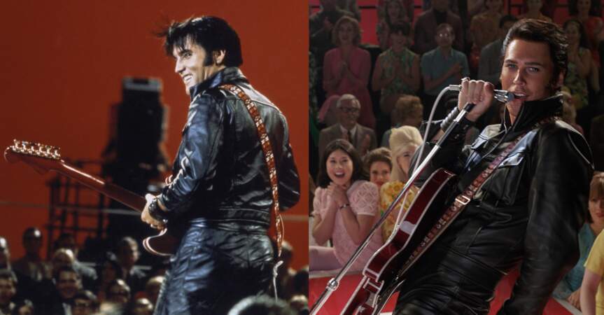 Elvis Presley alias Austin Butler en 2022 dans le film  Elvis.
