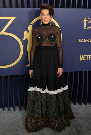 Olivia Williams incarne avec brio Camille Parker Bowles dans The Crown, sur Netflix.