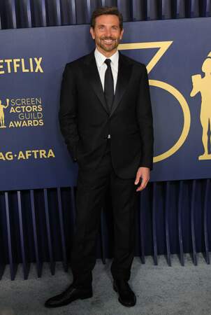 L'acteur est apparu seul au photocall des SAG Awards, ce samedi 24 février. 