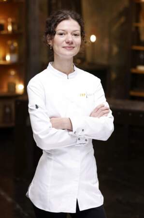 Inès Trontin, 29 ans, Paris. Elle est cheffe de son restaurant Pêche.