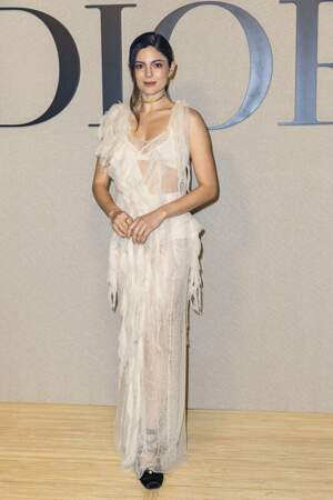 L'actrice américaine Monica Barbaro a joué avec la transparence pour sa tenue