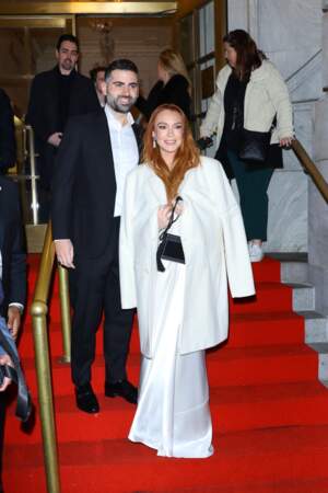 Lindsay Lohan était accompagnée de son mari, Bader Shammas 