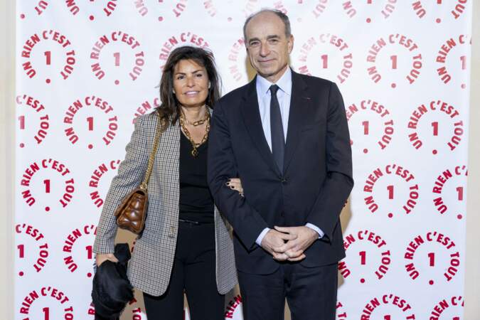 Jean-Francois Copé et sa femme Nadia d'Alincourt