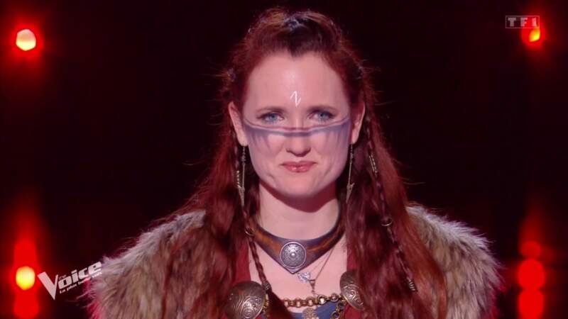 Marie Flamme (35 ans) a surpris Mika avec la chanson Sacrifice, un chant Viking