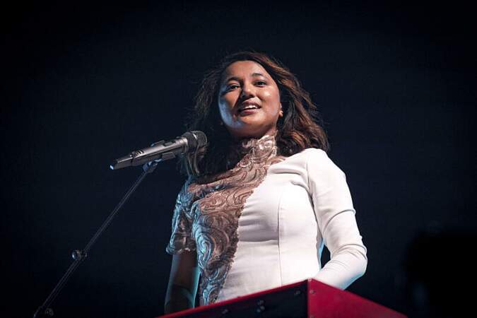 Anisha qui a gagné la saison 10 de la Star Academy assure la première partie de la tournée