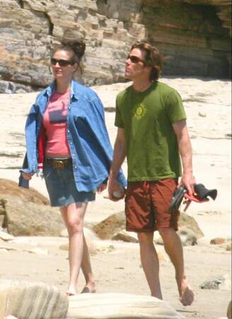 Mai 2004 : promenade en Italie, Julia est alors enceinte de jumeaux.