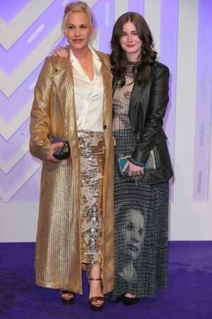 Patricia Arquette et sa fille Harlow Jane à la cérémonie de clôture du festival Series Mania 2024 à Lille