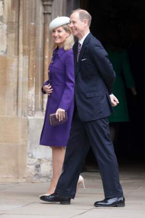 Le prince Edward, duc d'Edimbourg et son épouse Sophie, duchesse d'Edimbourg, étaient également présents. 