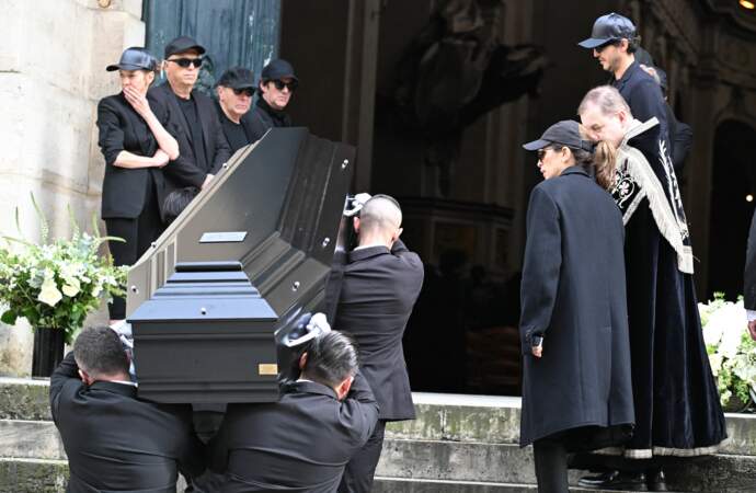 La famille et les proches de Jean-Yves Le Fur s'étaient réunis pour un dernier au revoir