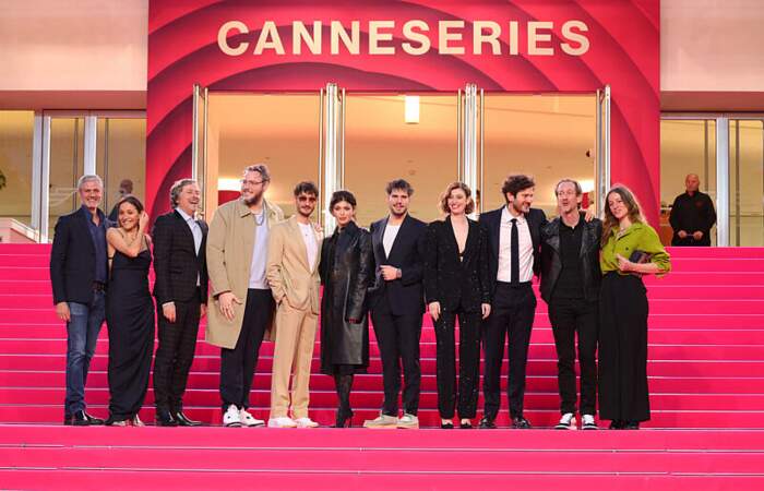 Ce lundi 8 avril avait lieu la projection de la série Fiasco lors de la 7ème saison de CanneSeries, à Cannes.