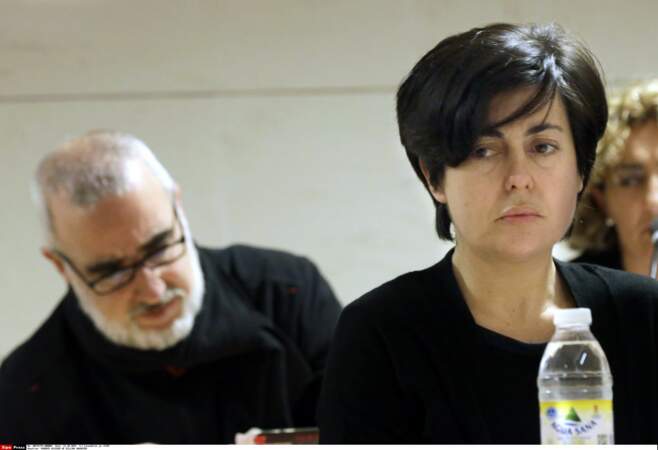 Rosario Porto et Alfonso Basterra durant leur procès en 2015.