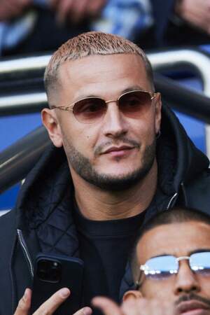 DJ Snake, grand supporter du PSG, était au Parc des Princes.