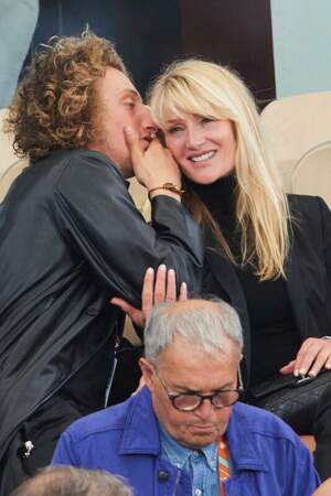 Joalukas Noah et Isabelle Camus ont des souvenirs à partager sur le court de Roland-Garros. 
