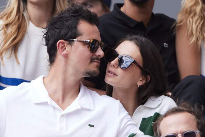 Le couple s'affiche amoureux à Roland-Garros 2024