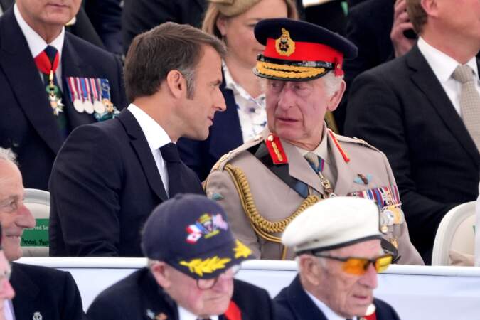 Le roi Charles III était présent aux côtés du président de la République Emmanuel Macron.