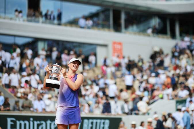 A l'issue de cette finale dames 2024, Iga Swiatek a à nouveau remporté le tournoi de Roland-Garros 