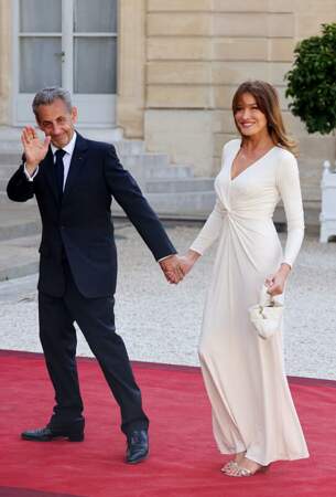 Nicolas Sarkozy et Carla Bruni rayonnants de bonheur à l'Élysée