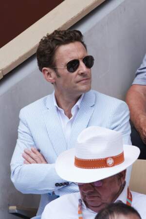 Laurent Macron lors de la finale messieurs de Roland Garros 2024