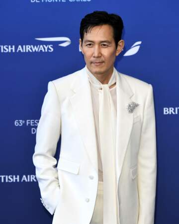 L'acteur Lee Jung-Jae, au Festival de Monte-Carlo, vendredi 14 juin.