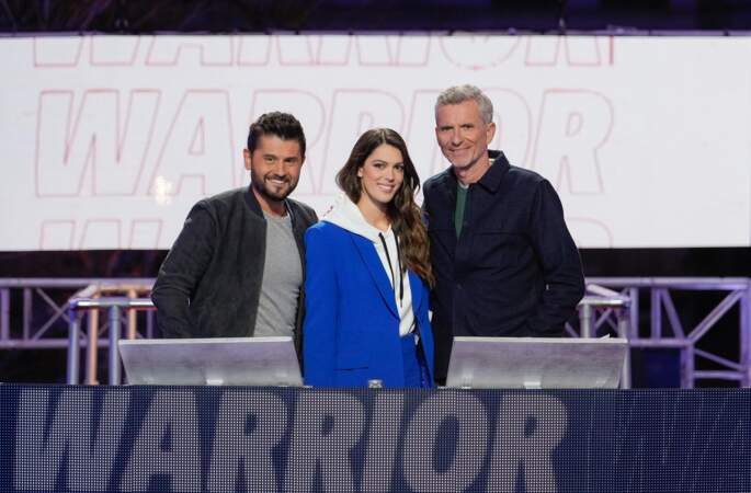 Christophe Beaugrand, Iris Mittenaere et Denis Brogniart lancent l'édition spéciale "Le choc des nations" de Ninja Warrior le 12 juillet 2024 sur TF1