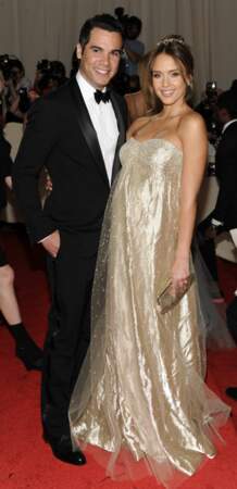 En mai 2011, L'actrice et le producteur ne cachent pas leur futur bonheur lors du Costume Institute gala à New York.