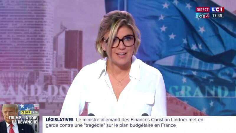 Bénédicte Le Chatelier a fait ses adieux à LCI après vingt ans d'antenne le 27 juin 2024
